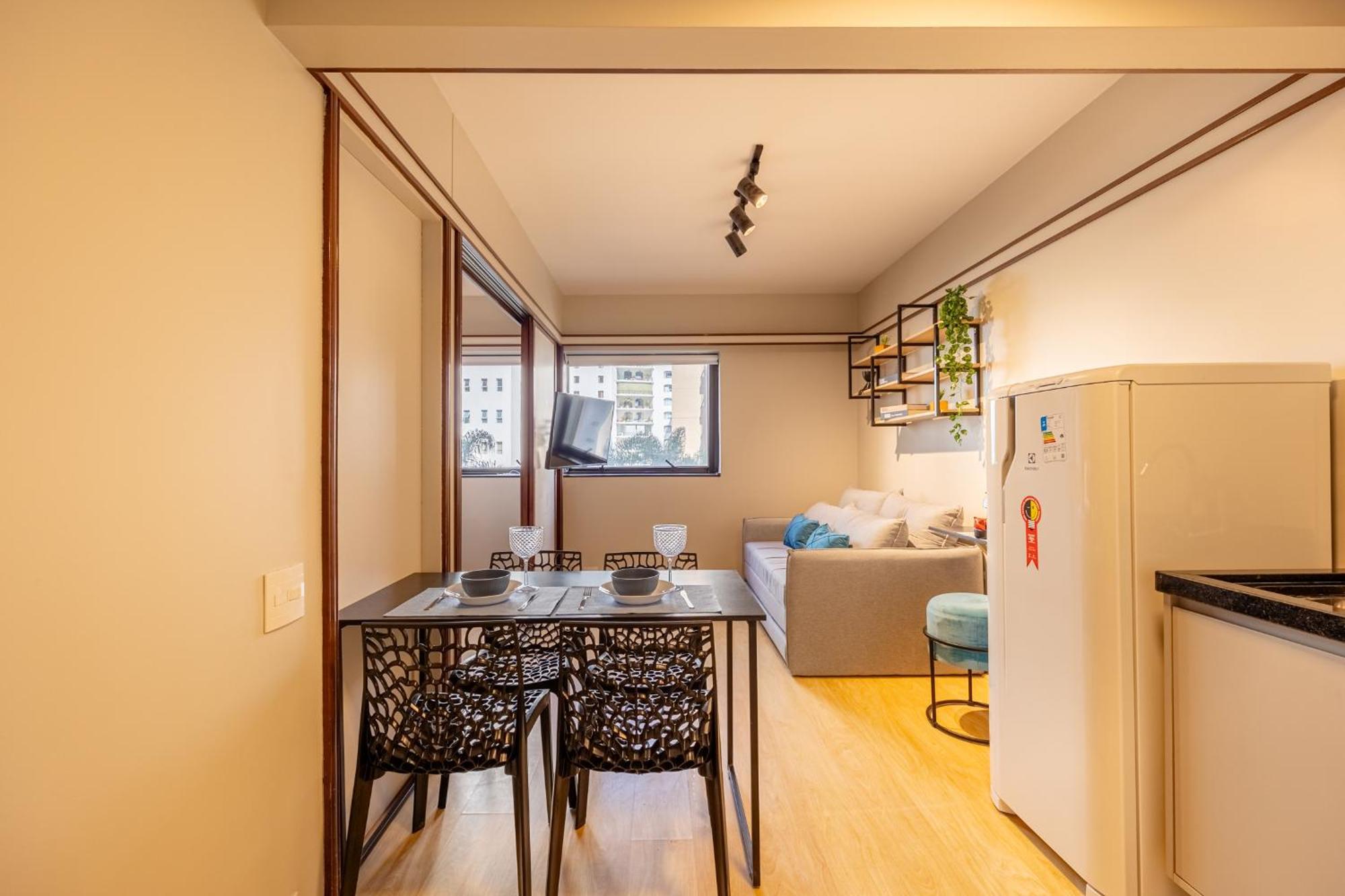 Easy Star - Aconchegante Flat Perto Do Shopping Pamplona - Hq03i Apartamento