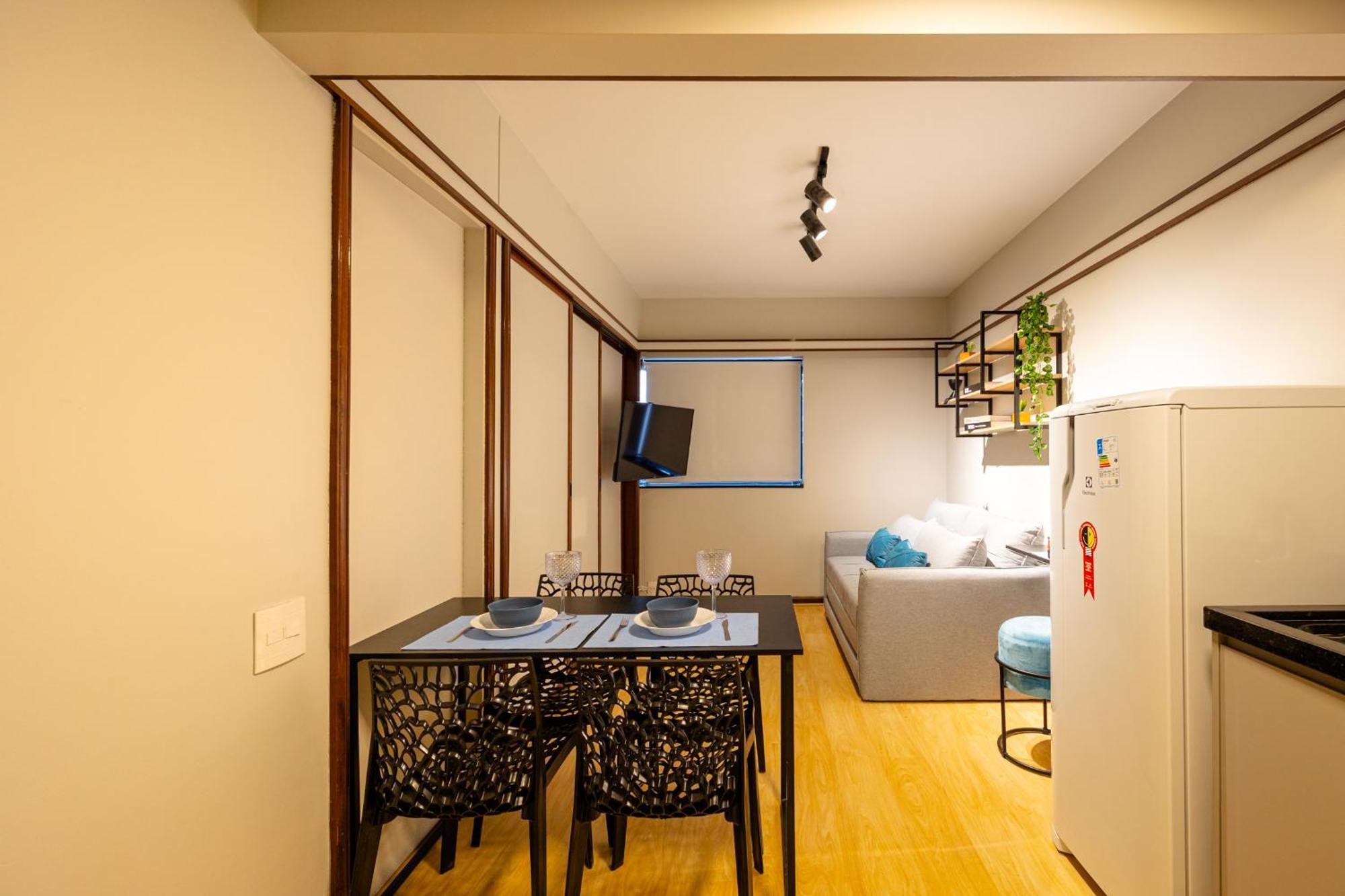Apartamento Easy Star - Aconchegante Flat Perto Do Shopping Pamplona - Hq03i *