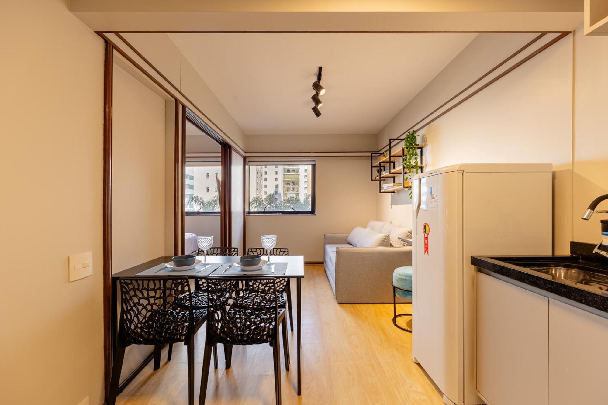 Easy Star - Aconchegante Flat Perto Do Shopping Pamplona - Hq03i