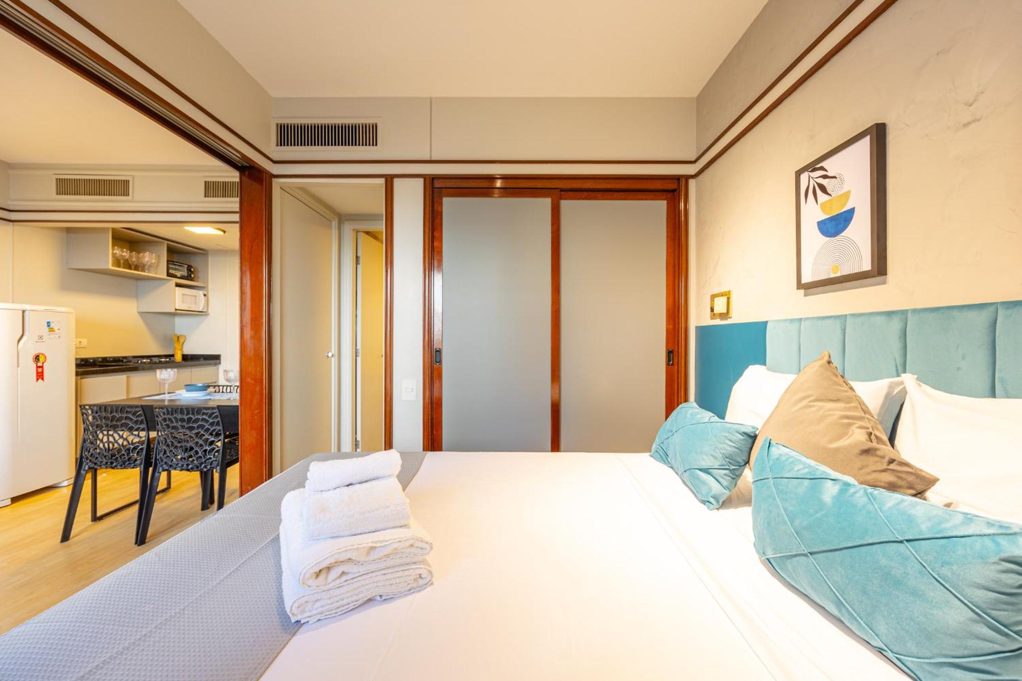 Apartamento Easy Star - Aconchegante Flat Perto Do Shopping Pamplona - Hq03i