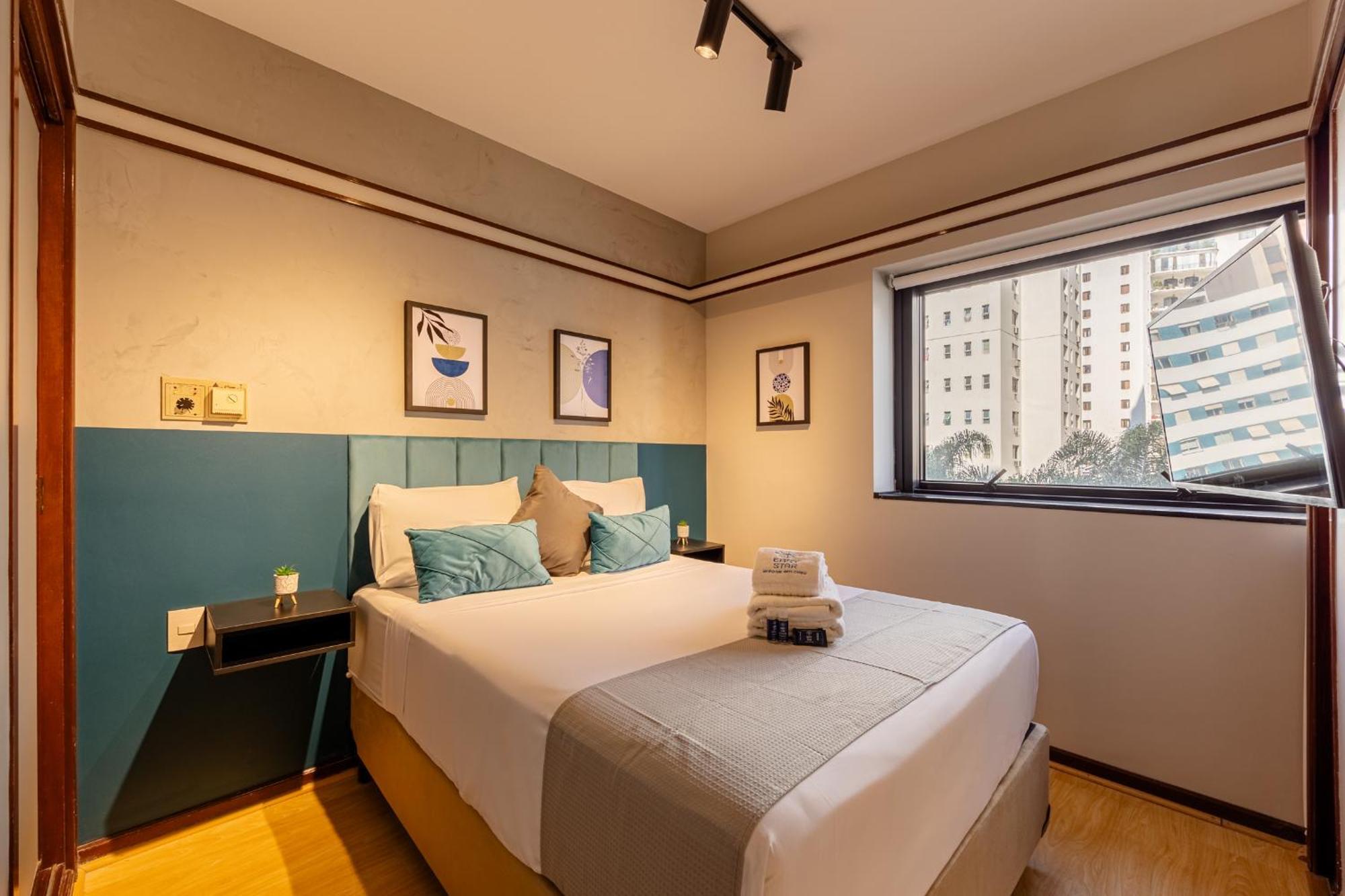 Apartamento Easy Star - Aconchegante Flat Perto Do Shopping Pamplona - Hq03i São Paulo